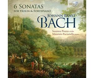 Johann Ernst Bach Johann Ernst Bach: 6 Sonatas for Violin & Fortepiano (CD)