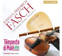 Johann Friedrich Fasch Johann Friedrich Fasch: Orchestral Works - Volume 4 (CD)