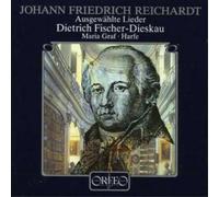 Johann Friedrich Reichardt Lieder (Fischer-dieskau, Graf) (CD) Album