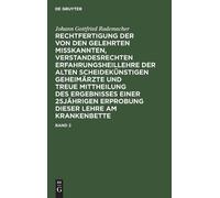 Johann Gottfrie Johann Gottfried Rademacher: Rechtfertigung D (Copertina rigida)
