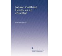 Johann Gottfried Herder as an educator. 2