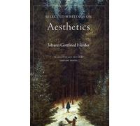 Johann Gottfried Herder Selected Writings on Aesthetics (Copertina rigida)