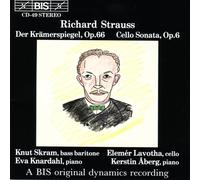 Johann II Strau Kramerspiegel/cello Sonata (Skram, Lavotha, Knardahl, Aber (CD)