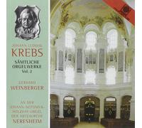 Johann Ludwig Krebs Sämtliche Orgelwerke Vol.2 (CD)