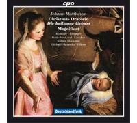 Johann Mattheso Johann Mattheson: Christmas Oratorio, 'Die Heilsame Geburt' (CD)