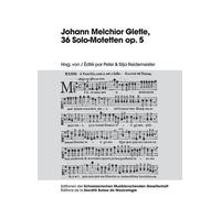 Johann Melchior Gletle, 36 Solo-Motetten Op. 5 (Tascabile)