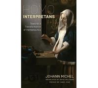 Johann Michel Homo Interpretans (Copertina rigida)