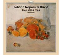Johann Nepomuk David Johann Nepomuk David: Five String Trios (CD) Album