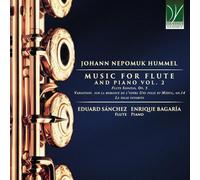 Johann Nepomuk Hummel - Audio Cd Johann Nepomuk Hummel - Music For Flute And Piano Vol. 2
