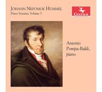 Johann Nepomuk Hummel Johann Nepomuk Hummel: Piano Sonatas - Volume 3 (CD) Album