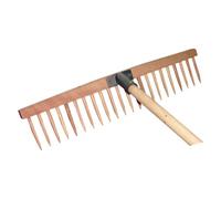 Johann Offner rastrello di legno con manico