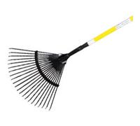 Johann Offner Rastrello per foglie con manico in fibra di vetro