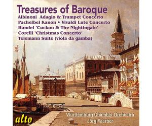 Johann Pachelbel Treasures of Baroque (CD) Album