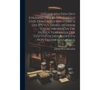 Johann Peter Sü Gedancken von den epidemischen Kranckheiten und dem (Tascabile)