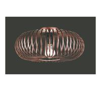 JOHANN PLAFONIERA VINTAGE A GABBIA APERTA DIAMETRO CM 40 3 FINITURE COLORE LAMPADINA E27