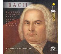 Johann Sebastia Bach: Partita in a Minor, BWV827/French Suites, BWV813, 814 (CD)