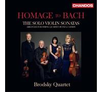 Johann Sebastia Homage to Bach: The Solo Violin Sonatas: Arranged for Strin (CD)