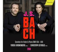 Johann Sebastia J.S. Bach: Sonatas for Violin & Piano, (CD) (PRESALE 04/09/2026)