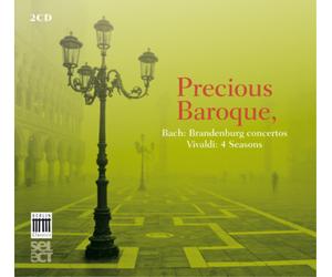 Johann Sebastia Precious Baroque: Bach. Brandenburg Concertos/Vivaldi. 4 S (CD)