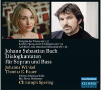 Johann Sebastian Ba Johann Sebastian Bach: Dialogkantaten Für Sopran Und Ba (CD)