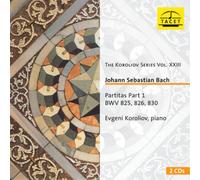 Johann Sebastian Ba Johann Sebastian Bach: Partitas Part 1, BWV825, 826, 8 (CD)