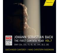 Miriam Feuersinger; Natasha Schnur; Alex Potter; Marie Henriette Reinhold; Benedikt Kristjansson; Daniel Johanssen; Matthias Winckhler; Tobias Berndt; Gaechinger Cantorey; Hans-Christoph Rademann - VISION.BACH - The First Cantata Year, Vol. 7 (BWV 154, 155, 73, 81, 83, 144, 18.2, 181)