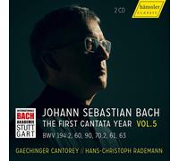 Johann Sebastian Ba Johann Sebastian Bach: The First Cantata Year - Volume (CD)