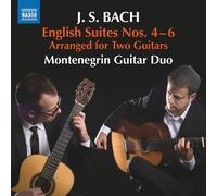 Johann Sebastian Bac Bach: English Suites Nos. 4-6: Arranged for Two Guitar (CD)