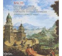 Johann Sebastian Bac BACH - FANTASIA, INVETIONS, CHROMATIC FANTASIA ND FUGU (CD)