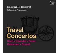 Ensemble Diderot e Johannes Pramsohler – Travel Concertos: Bach, Pisendel etc – Audax