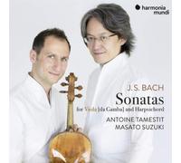 Suzuki Masato – J.S. Bach: Sonate per viola da gamba BWV 1027–1029 – CD – Harmonia Mundi