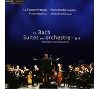 Johann Sebastian Bac Orchestral Suites 1 and 4 (Hantai, Le Concert Francais (CD)