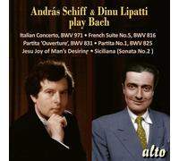 Johann Sebastian Bach András Schiff & Dinu Lipatti Spielen J. S. Bach (CD)