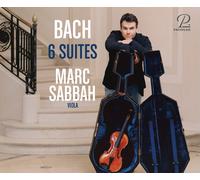 Marc Sabbah - J.S. Bach's Six Suites for Violoncello on the viola