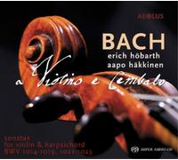 Johann Sebastian Bach Bach: A Violino E Cembalo (CD) Hybrid