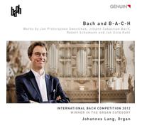 Johann Sebastian Bach Bach and B-A-C-H (CD) Album