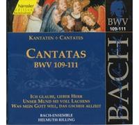 Johann Sebastian Bach Bach: Cantatas, BWV109-111 (CD) Album