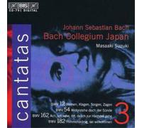 Johann Sebastian Bach Bach/cantatas - Vol 3 (CD) Album