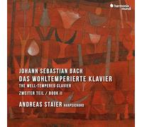 Johann Sebastian Bach – Das Wohltemperiertes Clavier Buch 2 – Harmonia Mundi