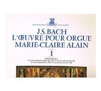 johann sebastian bach - bach : l'oeuvre pour orgue - intégrale des sonates vol 1 (33 tours)