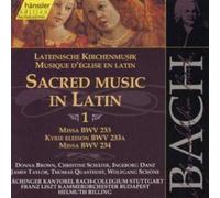 Johann Sebastian Bach Bach: Sacred Music in Latin - Volume 1 (CD) Album