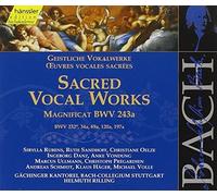 Johann Sebastian Bach Bach: Sacred Vocal Works (CD) Album