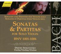 Johann Sebastian Bach Bach: Sonatas & Paritas for Solo Violin, BWV1001-1006 (CD)