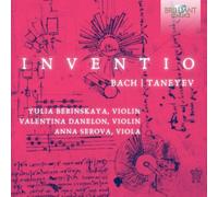 Johann Sebastian Bach Bach/Taneyev: Inventio (CD) Album