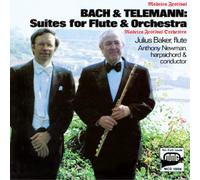 Johann Sebastian Bach Bach & Telemann: Suites for Flute & Orchestra (CD) Album