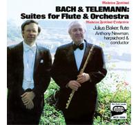Johann Sebastian Bach Bach & Telemann: Suites for Flute & Orchestra (CD) Album