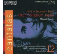 Johann Sebastian Bach Cantatas - Vol 12 (Bach Collegium Japan/suzuki) (CD) Album