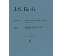 Johann Sebastian Bach: Cembalokonzert Nr. 2 E-dur BWV 1053; Dirigierpartitur