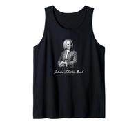 Johann Sebastian Bach Compositore Classico Ritratto Canotta