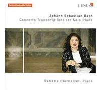 Johann Sebastian Bach Concerto Transcriptions for Solo Piano (Hierholzer) (CD)